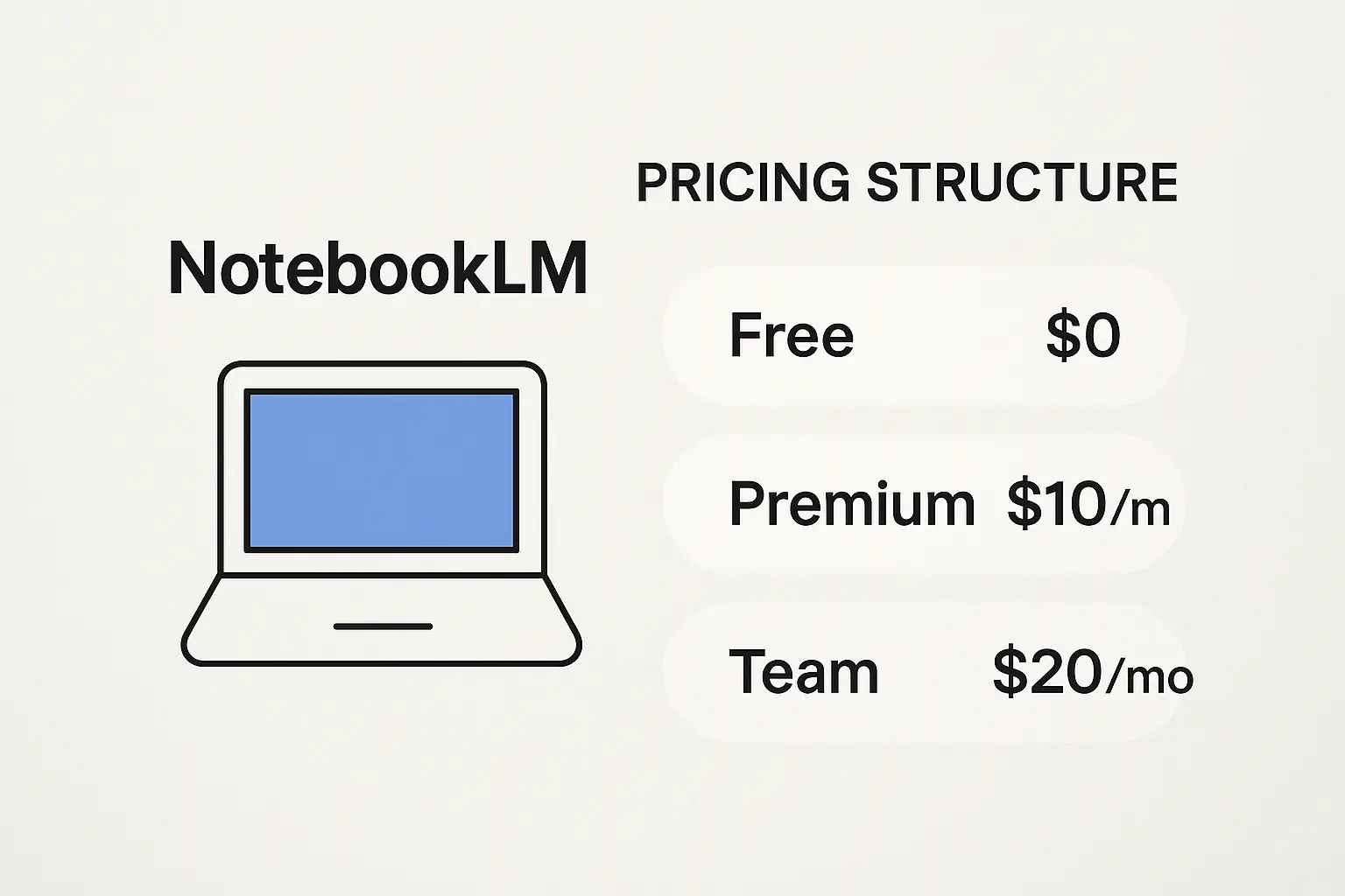 NotebookLM 가격 구조