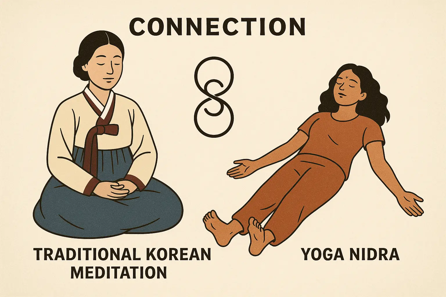 K-meditation and Yoga Nidra connection